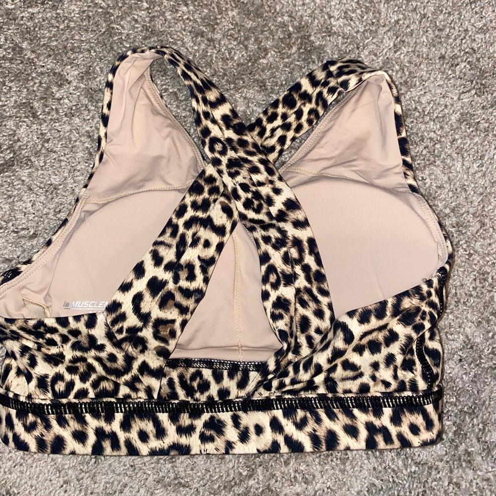 Muscle Nation Cheetah bra